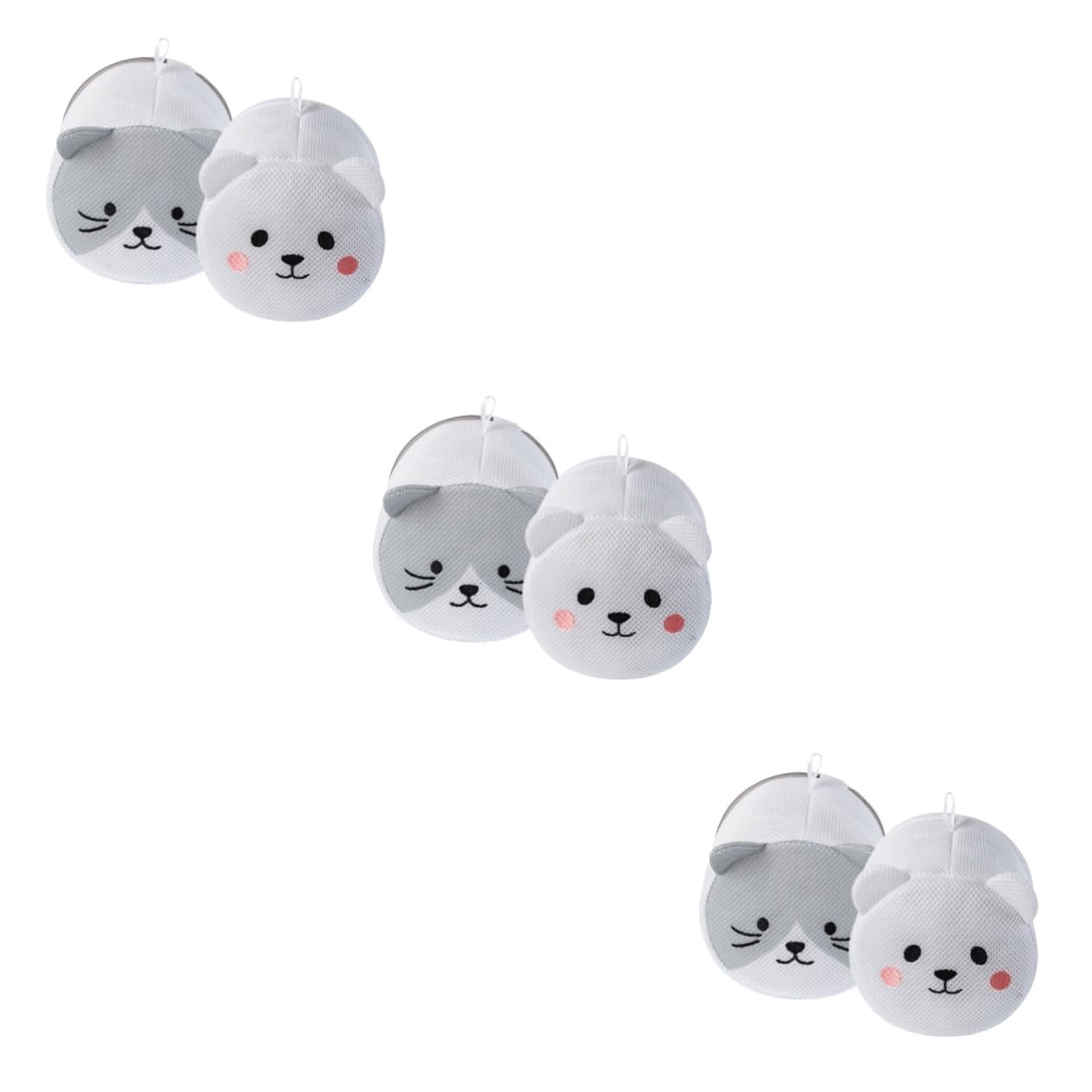 6stücke Cartoon Katzen Wäschebeutel Mesh Atmungsaktive Waschbeutel Für Unterwäsche Und Socken Für Waschmaschine Und Aufbewahrung