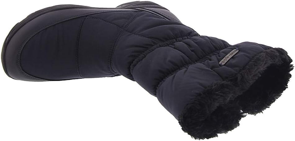 Easy Spirit Element 2 Women's Quilted Water Resistant Faux Fur Trim Snow Boots