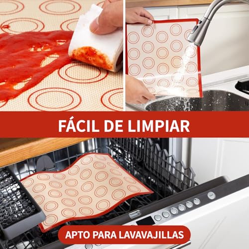 La Mejor Selección de Tapetes para hornear , listamos los 10 mejores. 12 Imagen adicional