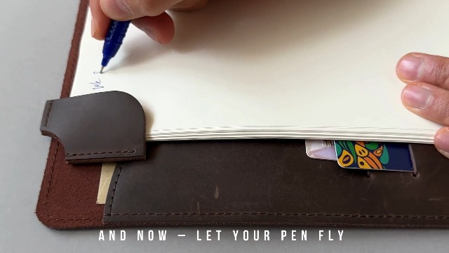 Amazon.com : le vent Refillable Genuine Leather Journal for Women