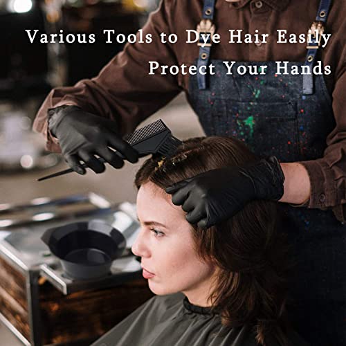 Nepak 24 Pieces Professional Salon Hair Coloring Dyeing Kit,Hair Dye Brush And Bowl Set,For Hair Coloring Hair Dye Tools #TOP5