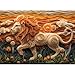 Golden Lion (#1) – 1000 Piece Jigsaw Puzzle for Adults | Premium European Blue Board | Satin Low-Glare Finish | Ribbon Cut | Bonus Poster | Display-Worthy Box | Printed in USA | Final Piece Puzzles