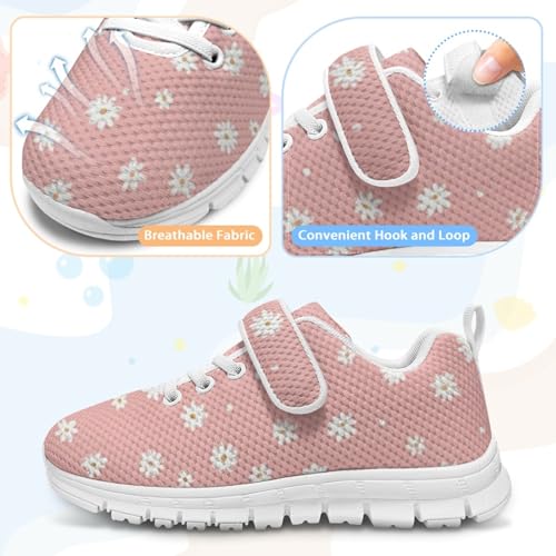 MARSVOVO Summer Kids Sneakers Girls 2025 Mesh Breathable Non-Slip Single Buckle Running Shoes Outdoor Sports Footwear4