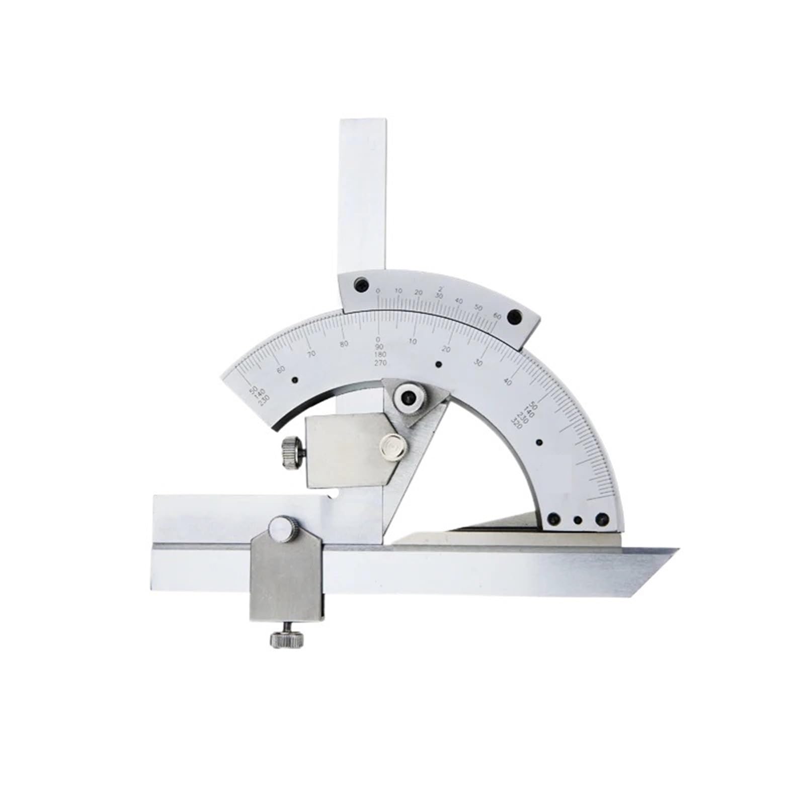 Rapporteur d'angle, Règle d'angle universelle multifonctionnelle, Instruments de mesure carrés, compteur d'angle, outils for le travail du bois, rapporteur d'angle(320 Universal)