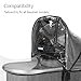 UPPAbaby Bassinet Rain Shield, CLEAR