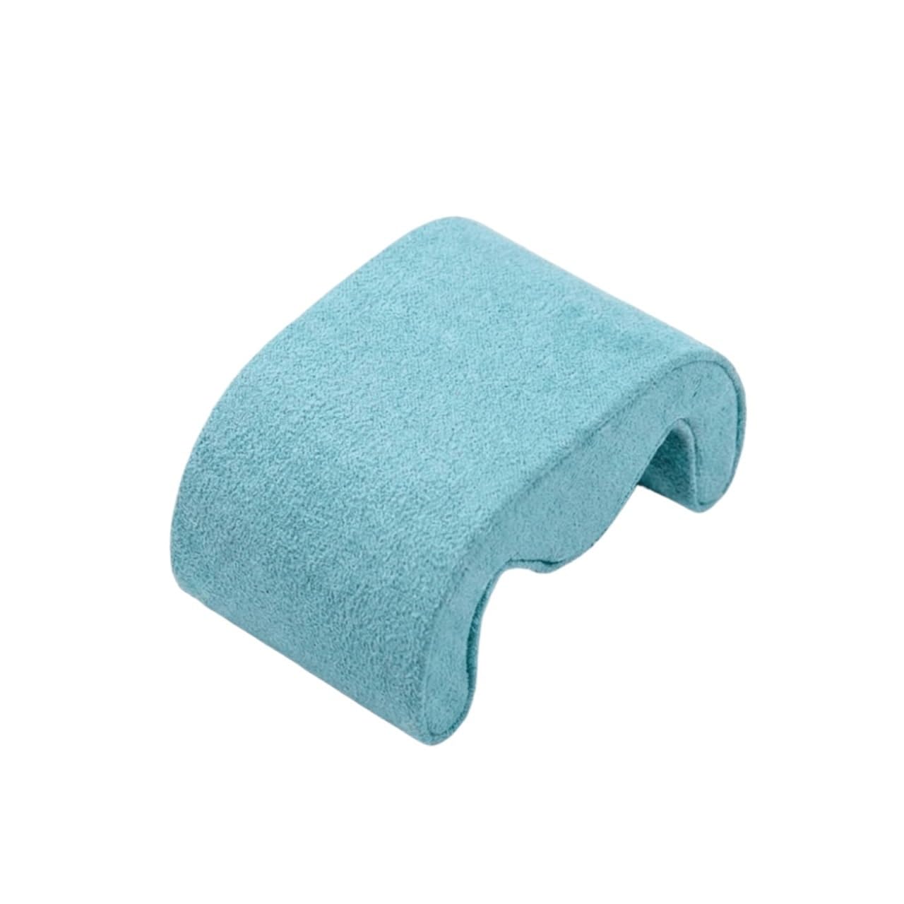 5pcs Suede Watches Storage Pillow Velvet Material Wristwatch Cushion Multi Functional Display Function for Watch(Green)