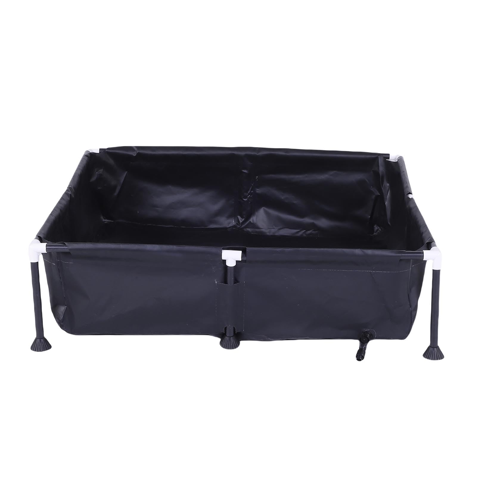 RiToEasysports Piscina Fuori Terra, Piscina Portatile con Robusta Struttura in PVC, Ideale per Piccoli Spazi, Divertimento in Famiglia nel Giardino Sul Retro