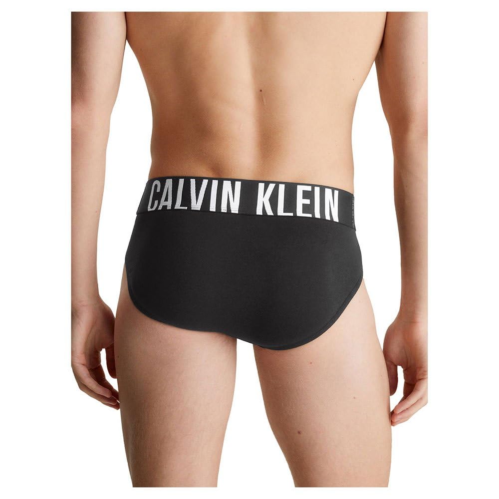 Calvin Klein Męskie majtki biodrowe, Czarny (czarny, czarny, czarny), XL