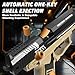 Toy Gun with Automatic Reloading Rebound Shell Ejecting and Soft Foam Blaster, Ideal for Shooting Games, Education Model Toys, Gift for Kids Boys Girls