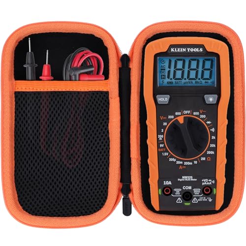 Lebakort Storage Case Compatible with Klein Tools 69355 / 69149P / MM325 / MM400 / MM300 Digital Multimeter Voltage Tester 600V AC/DC