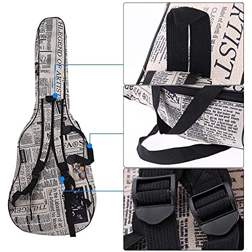 Guitar Bag Thicken Guitare Étanche Résistant À l’eau De Cas Gig Bag avec Double Cousu Bretelles Rembourrées Basse… - Les Beatles, Paul McCartney, John Lennon, RIngo Starr, George Harrison Guitar Bag Thicken Guitare Étanche Résistant À l'eau De Cas Gig Bag avec Double Cousu Bretelles Rembourrées Basse… – Image 6