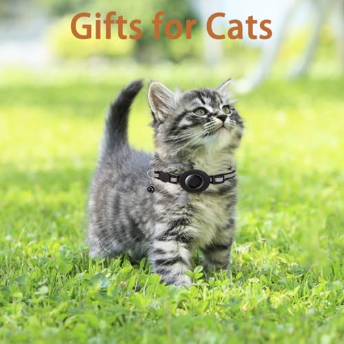 Eglanclifm Cat Tracker Gps Collar For Cats Electronic Pet Locator For Ios Waterproof Apple Find My Compatible No Monthly Fee Small To Large Cats Tracking Smart Collar Advanced Pet Tracking Solution thumb #5