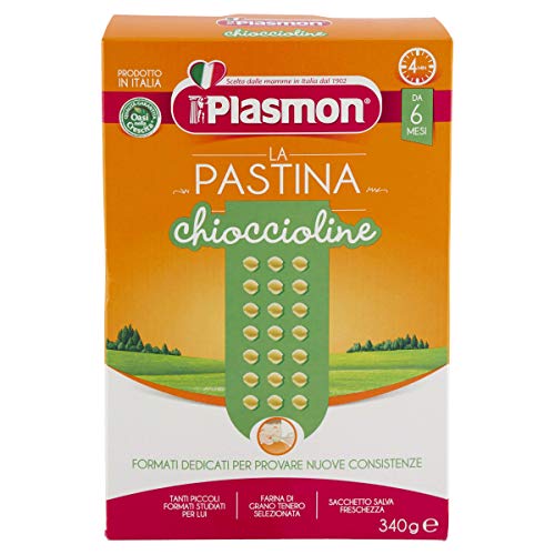 Plasmon Pastina Chioccioline, paquete de 12 unidades