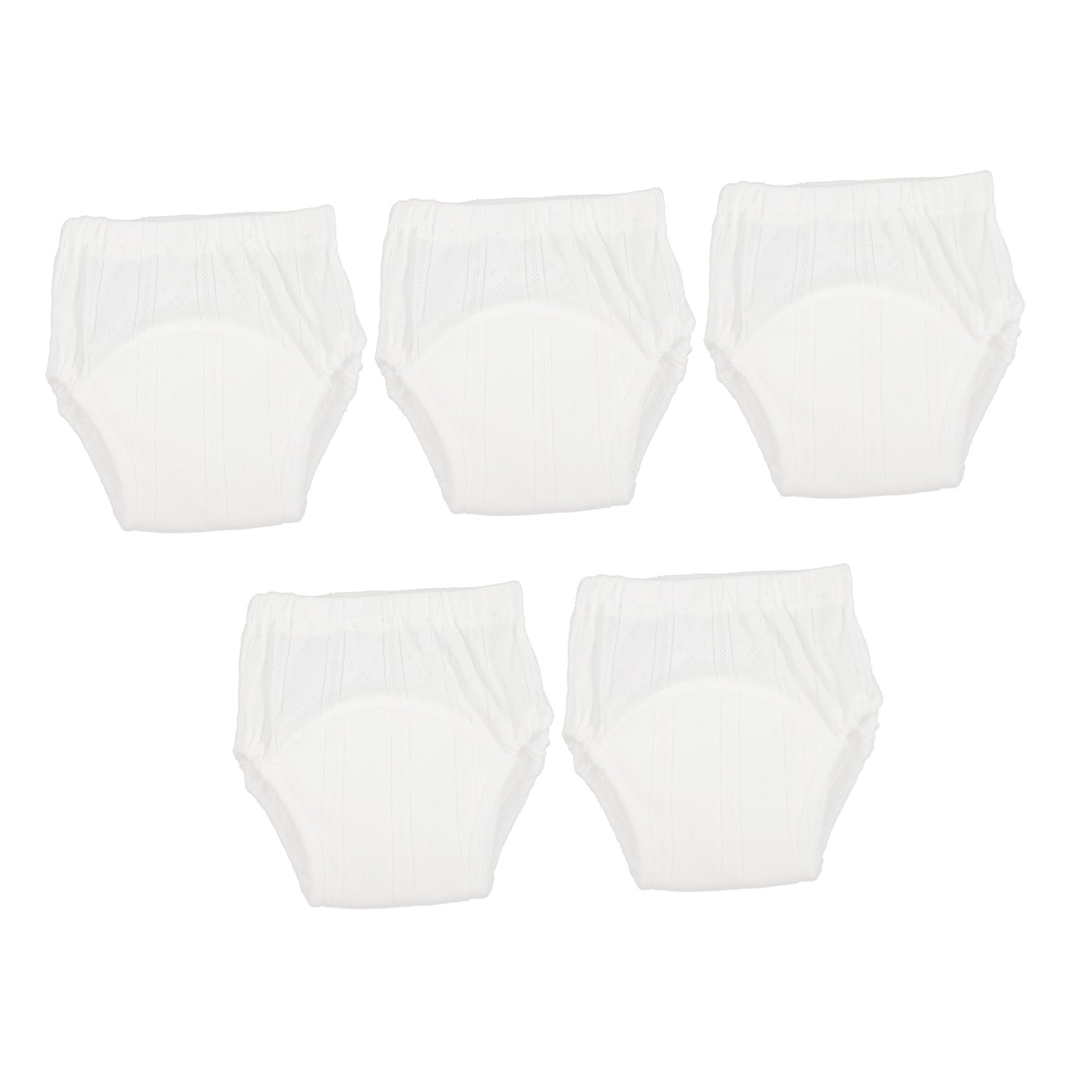 ERINGOGO Pantalones de Entrenamiento para Niño M (9-11 Kg) Color Claro, Ropa Interior Lavable de Algodón, Pañales Reutilizables para Aprender a Ir al Baño, Ajustables y Absorbentes