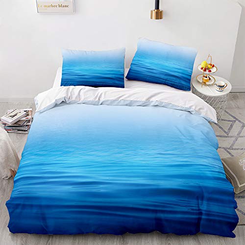 Oduo 3D Juego de Funda de Edredón 3 Piezas