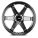 AVID.1 AV-06 Custom Wheel - 18x9.5, 38 Offset, 5x114.3 Bolt Pattern, 73.1mm Hub - Hyper Black Rim