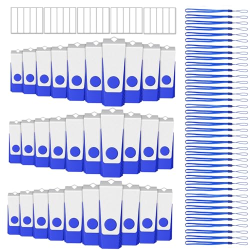 Clés USB 2.0 de 4 Go bleu pack de 200 pour clé de stockage informatique