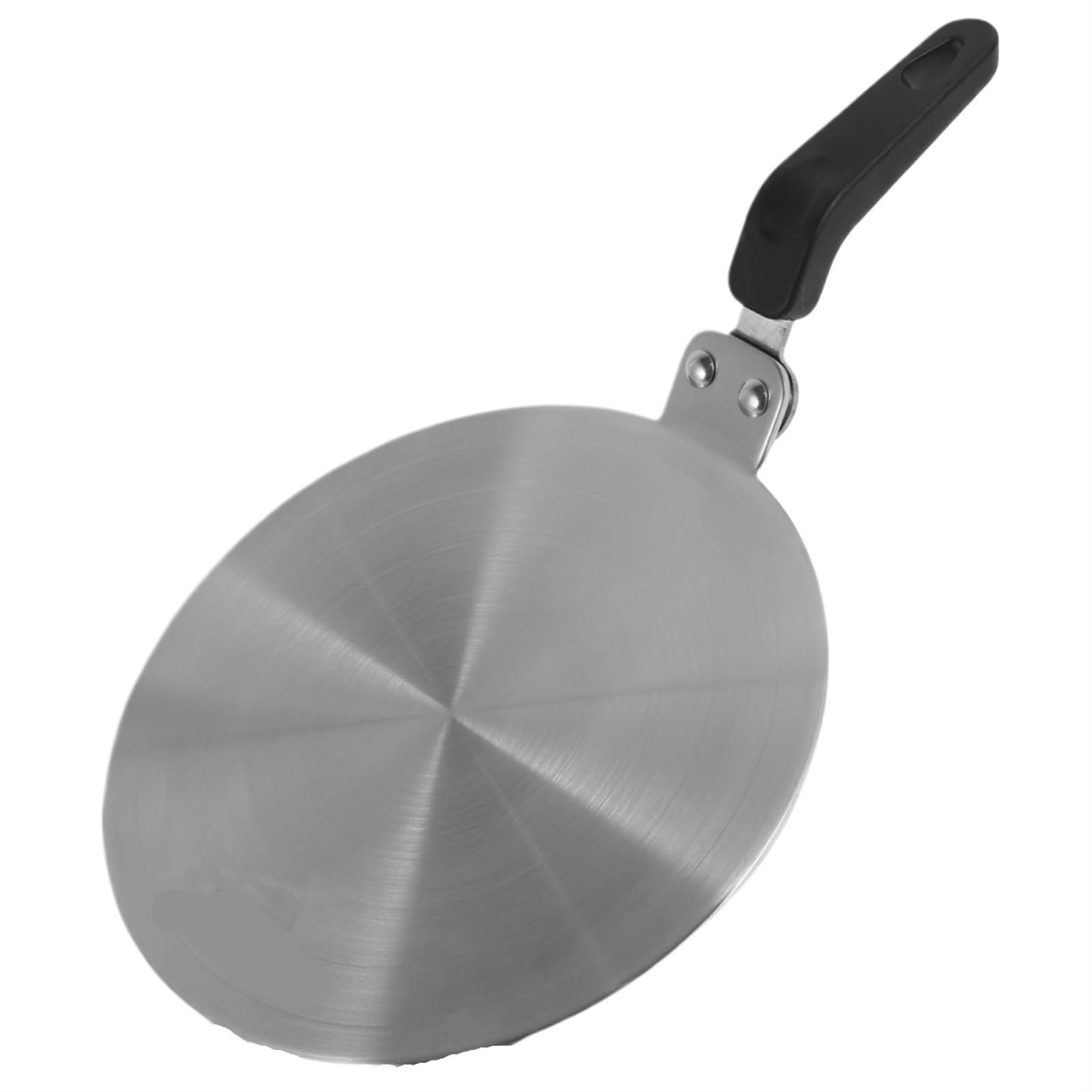 Induktion Adapterplatte Wärmeverteilerplatte, Edelstahl-Induktionsadapterplatte, 13 cm/20 cm, runder Wärmeverteiler, Kochgeschirr, Pfanne, Wärmeinduktionsdiffusor(20cm)
