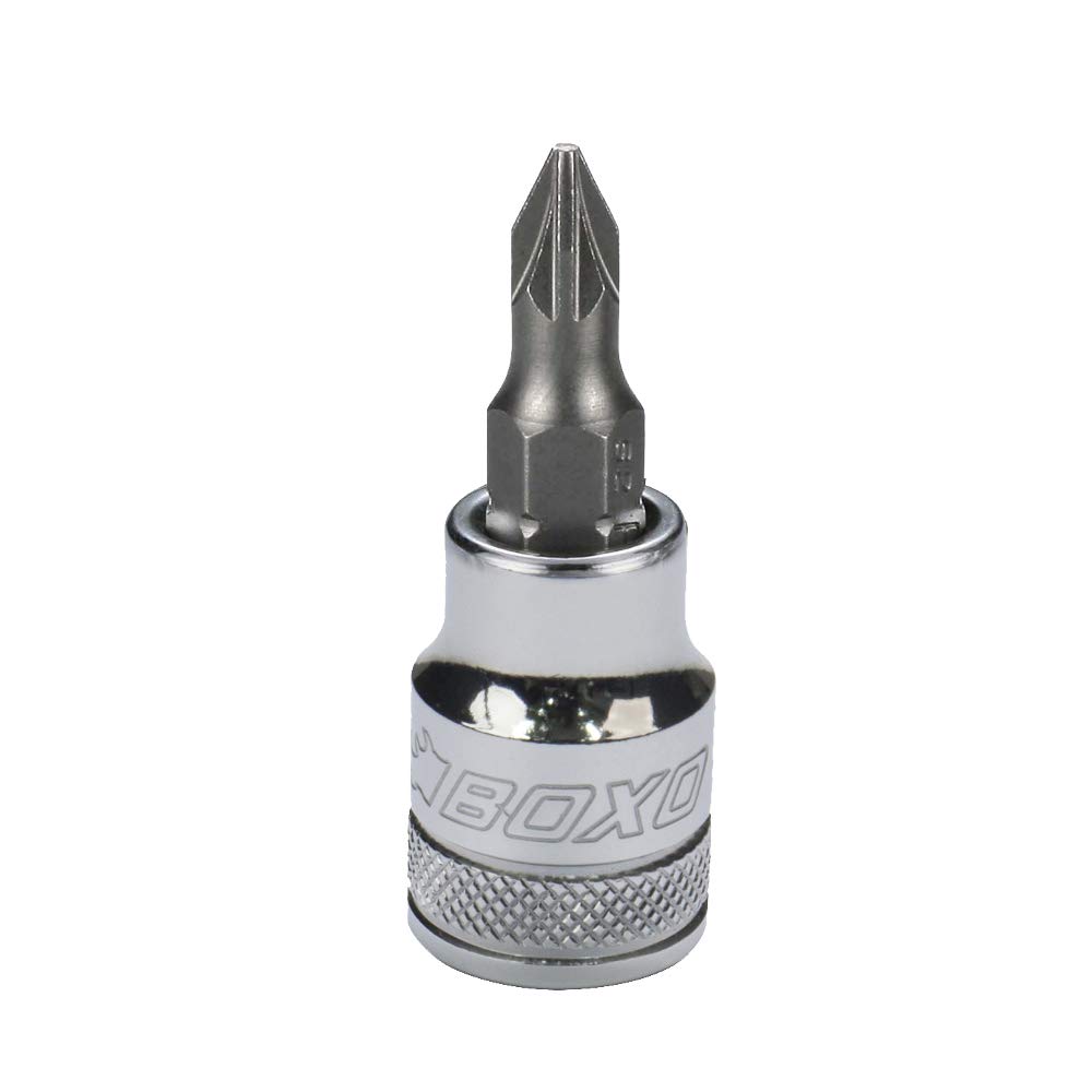 Boxo 3/8" Drive Pozi Bit Socket Pz1 48Mm Height Sb32-Pz148