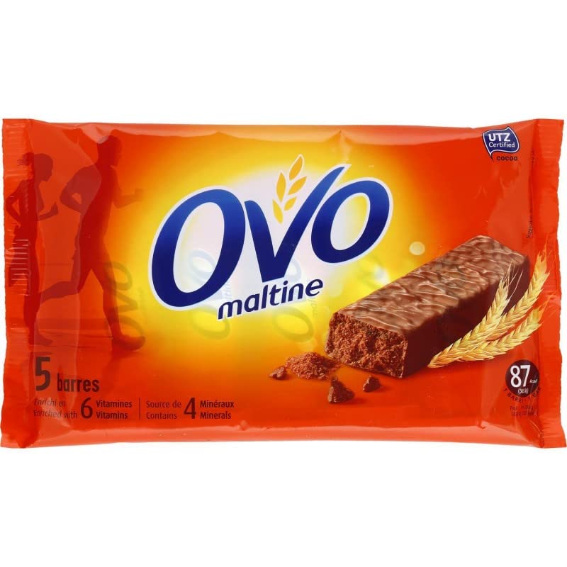 OVOMALTINE - Barres Énergétiques 100G - le Lot De 4