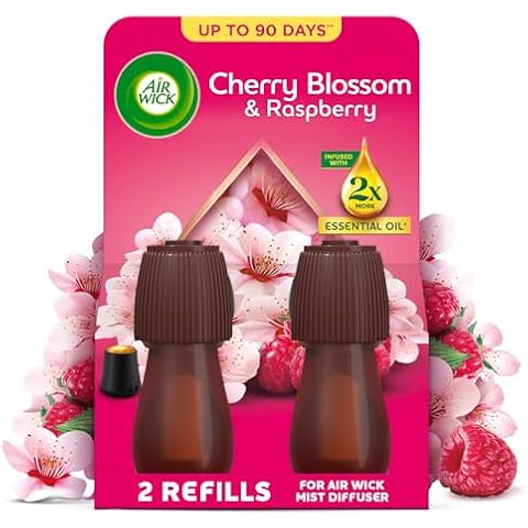 Air Wick Cherry Blossom & Raspberry Mist Refill Cover