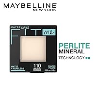 Vista 59 de MAYBELLINE Fit Me - Polvo fijador y polvo de maquillaje facial prensado que minimiza los poros y es mate, color marfil clásico, 1 unidad