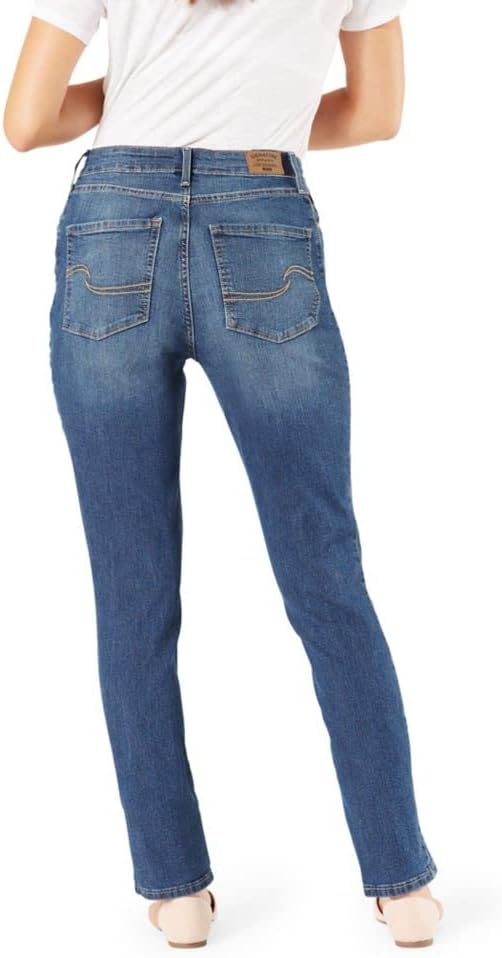 Signature by Levi Strauss & Co. Gold Women's Plus-Size Modern Straight Jeans - Image 2