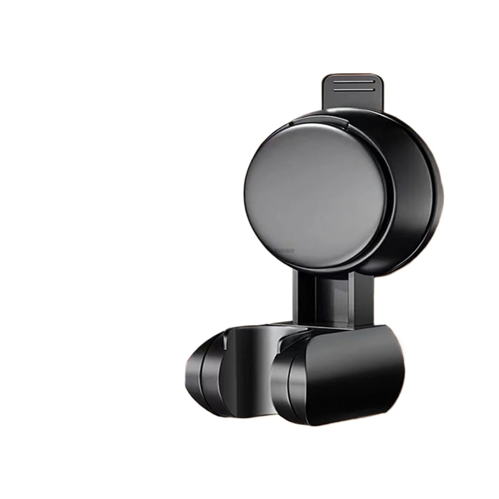 Gfjfsetsh Style 1 Black 1Pcs 360° Suction Cup Punch-Free Shower Holder(Style 1 Black)