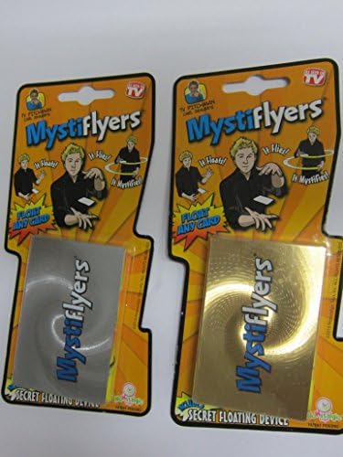 Magical Mystiflyers-2 packs-Float/Fly Any Card or Lightweight Object