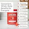 Create Creatine Monohydrate Gummies for Men & Women | 1.5g Creatine per Gummy for Muscle Strength, Endurance, Recovery, & Focus | Vegan, Non-GMO, Gluten-Free | Premium Sour Cherry Flavor | 90 Count #2