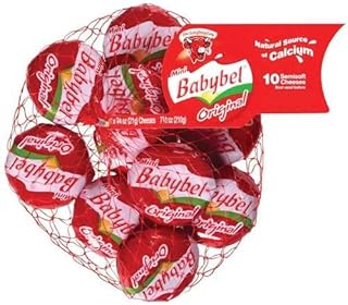 Mini Babybel Original Cheese, 7.5 Ounce -- 12 per case.