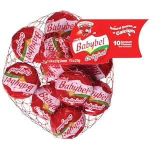 Mini Babybel Original Cheese, 7.5 Ounce — 12 per case.