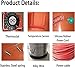 CFDZCP Drum Pail heaters Metal Drum Heater with Adjustable Rotary Thermostat,Silicone Barrel Heat Pad,Barrel Warmer Heating Band Pad, -20~280°C,for Industrial Application (Size : 90x25CM 1.2kw)