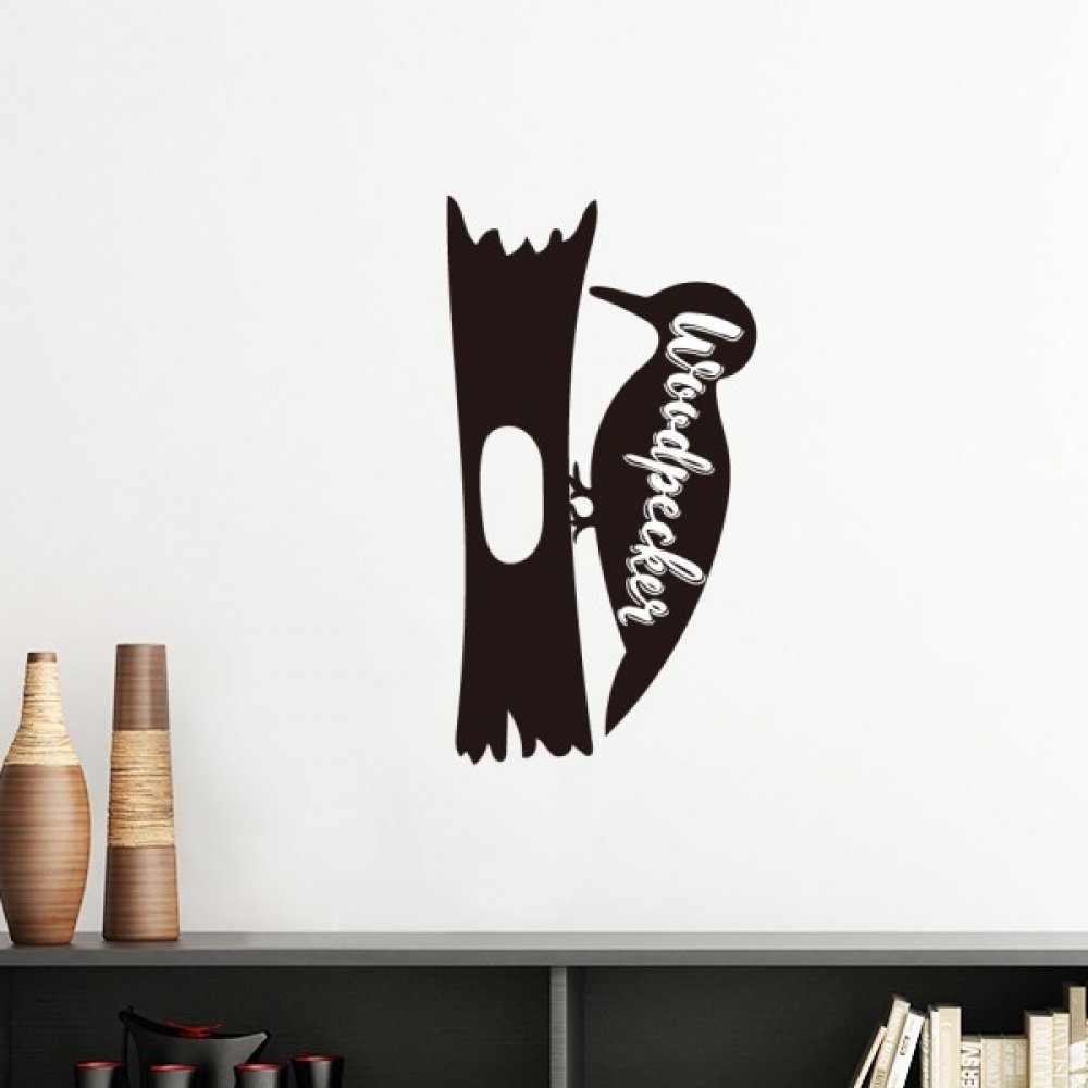 Sticker pic vert amovible pour décorer un mur sans abîmer la peinture