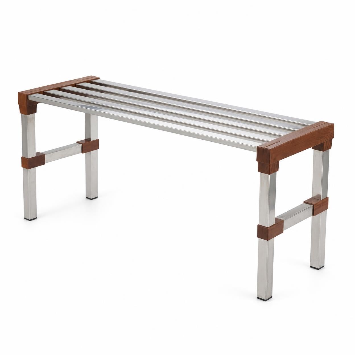 Étagère plantes extérieur en acier inoxydable premium support 4 niveaux