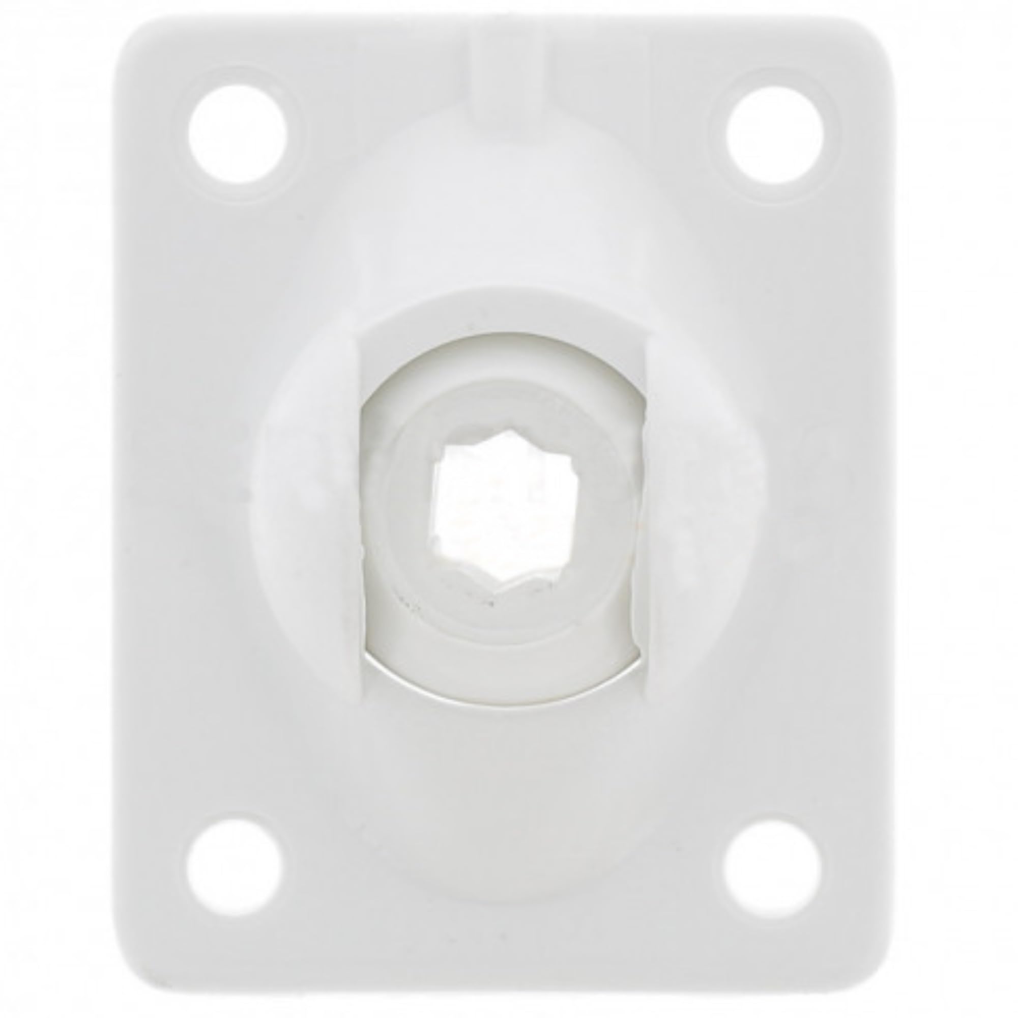 Image secondaire de Guide à Rotule pour Volet Roulant - Platine 51x41mm Pivotement 45°