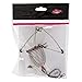UAERSCH 5pcs Stainless Steel Bait Cage Fishing for Small Lure Basket Holder Trap Feeder
