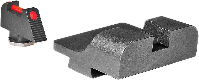 Warren Tactical Series Sevigny Competition - for Glocks w/Plain Rear & Fiber Optic Front .215 Tall