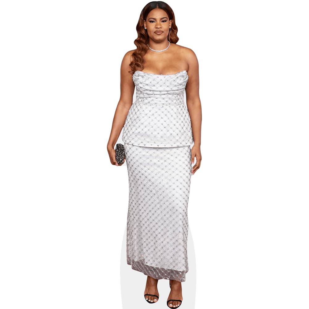 Nyara Sabally (White Outfit) Life Size Cutout