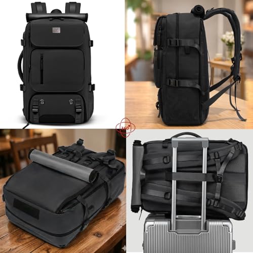Image of REDHORNS Multifunctional 3-In-1 Anti-Theft Handbag /Multi-Purpose Cross body Bag, 16-Inch Business Laptop with USB port, Unisex 30L Water-Resistant Bag, fits for Camping, Outdoor, Travel