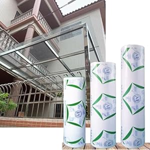 YHKJLYH Polycarbonat Wellplatten, transparent, UV-beständig