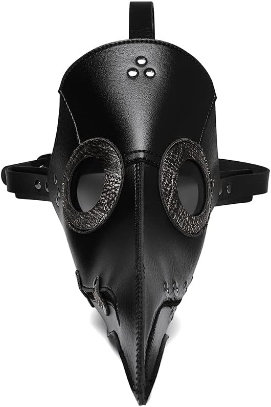 Halloween Punk masquerade Party cosplay Charm bird Monster Mask Novelty black retro head mask bar creative props