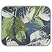 Oyihfvs Abstract Seamless Leaves Grunge Leaves Texture Rectangle Ice Silk Dog Pet Pad, Soft Cooling Cat Mat Mattress, Washable Sleeping Pad for Puppy Cat Kennel (Small) 22 x 27 inch