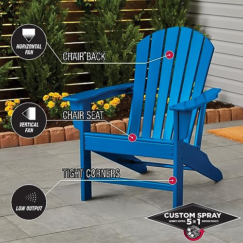 Image of Rust-Oleum Stops Rust Custom 5-in-1 Spray Paint, Gloss Sail Blue | Rust Preventive Protective Enamel, Multi Surface (Metal, Wood and More), Adjustable Dial for Better Control, Fast Dry, 6 Pack