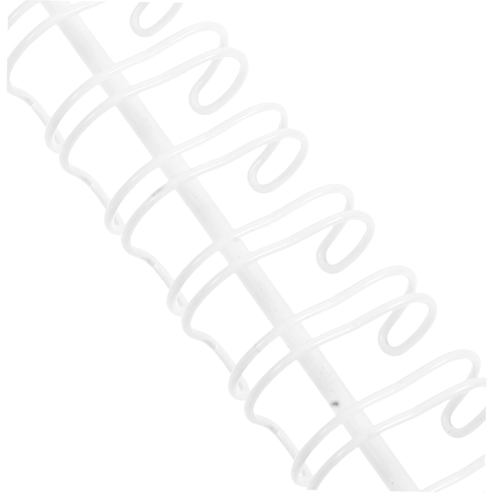Operitacx Ganchos de Encuadernación de Alambre para Calendarios 9,5 Mm 10 Dientes 100 Unidades Ganchos de Pared 20 Cm para Calendarios Horizontales Uso Oficina
