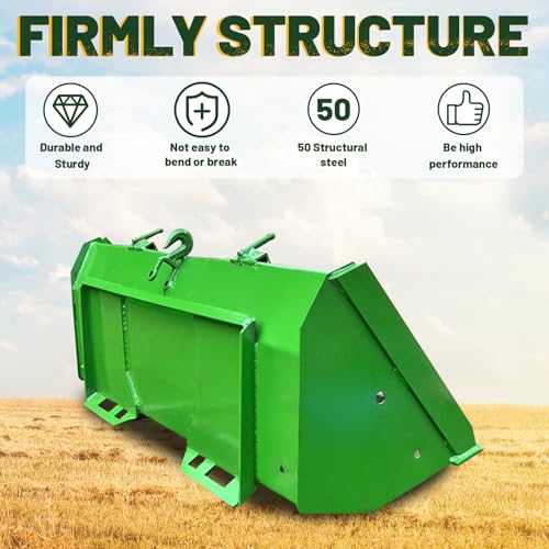 Image of ECOTRIC 3 /8 inch Thick Quick Tach Cut Out Mount Plate Compatible with Tractors