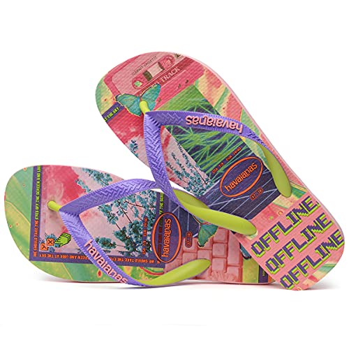 Chinelo Top Fashion, Havaianas, Feminino, Rosa Macaron, 33/34