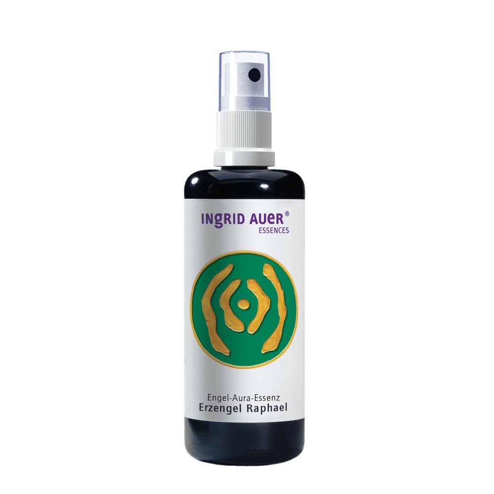 Ingrid Auer Aura Angel Essence (100 ml Spray) - Archangel Rafael Makes You Feel Relaxed and Gives New Life impulses