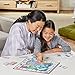 Hasbro Gaming Monopoly Junior Board Game, 2-Sided Gameboard, 2 Games in 1, Monopoly Game for Younger Kids Ages 4 and Up, Kids Games for 2 to 6 Players