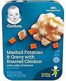 Gerber Graduates Lil' Meals MASHED POTATOES & GRAVY WITH ROASTED CHICKEN & CARROTS - 6.6oz. (Pack of...